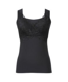 BRADELIS New York 【BRADELIS NewYork peace】シルク混素肌しっとりハッピーバストキャミ26 補正下着 カップ付き ブラトップ ブラキャミソール シェイパー