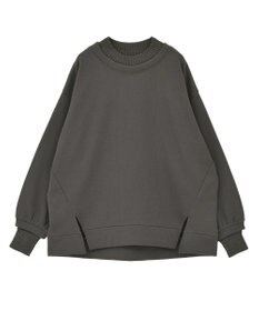 Green Parks リブドッキング裏起毛プルオーバー