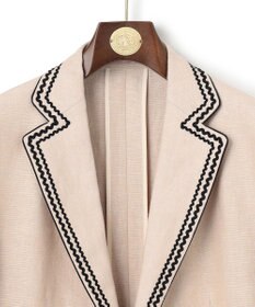 J.PRESS MEN 【J.PRESS ORIGINALS】Linen Basket 2B Club Jacket / Made in Japan