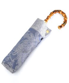 槇田商店 Kirie ペイズリー ミステリアスブルー 折りたたみ傘