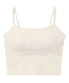 AMPHI ブラトップ 立体的なバストシルエット 脇すっきり クロップド丈 【L∞Ping ルーピング】 ブラキャミソール JSF102 アンフィ／ワコール