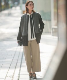 ICB L 【リバーシブル着用可能】 リバーシブルキルト ミドル丈コート