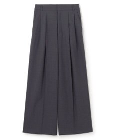 BEIGE， 【洗える】LAVAL / ワイドタックパンツ