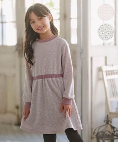 組曲 KIDS 【110-140㎝】 フロストフラワージャガード ワンピース