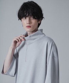 WEGO ドロストスーパーBIGハーフジップT（S）