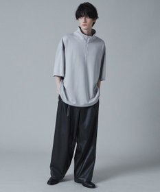 WEGO ドロストスーパーBIGハーフジップT（S）