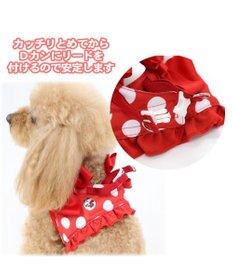 PET PARADISE ディズニー ミニーマウス ベストハーネス 《水玉柄》 【ＳＳ】   小型犬