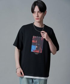 WEGO 【2点SET】アクセ付きフォトグラフィックT（SS）