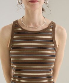 WEGO 【ANGIE VINTAGE】カップ付きマルチボーダータンク