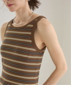 WEGO 【ANGIE VINTAGE】カップ付きマルチボーダータンク