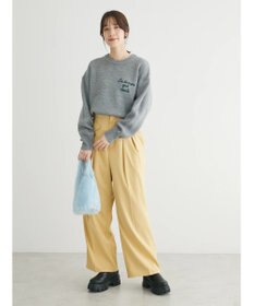 Green Parks 刺繍ロゴニットプルオーバー