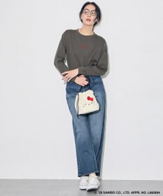 ANY 【ハローキティ×ANY】ロゴTシャツ