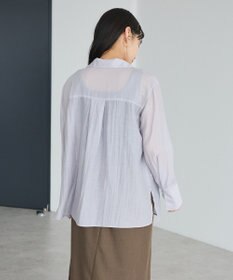 CRAFT STANDARD BOUTIQUE シアーオープンカラーシャツ