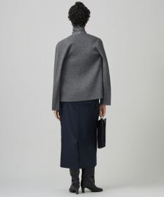 ICB L 【洗える】エクストラファインメリノ Vネックカーディガン