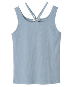 earth music&ecology ＳＥＴ２点メッシュプルオーバー＋タンクトップ