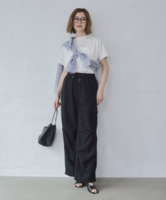 WEGO 【ウエストゴム】イージーパラシュートカーゴパンツ