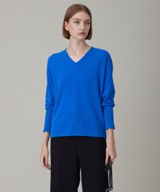 ICB 【洗える】ソフトウールハイゲージ Vネックプルオーバー