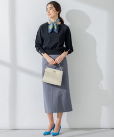 組曲 S 【パールボタン付】ブーケカラーリラクシー ニット