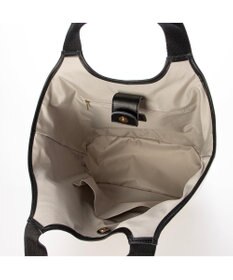 UNBILLION VERYコラボ ペルケ perche / キャンバス×牛革コンビトートバッグ