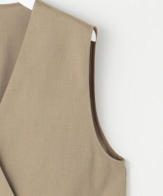 自由区 L 【カタログ掲載・洗える】テクニカルストレッチオックス ジレ