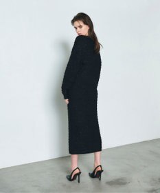 GRACE CONTINENTAL ラメツイードニットスカート