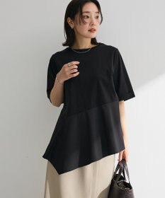 Green Parks 華やぎカットソー（アシメヘム）