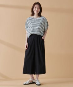 ANY 【ウエストゴム】清涼リラックスクロップドパンツ