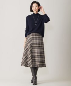 J.PRESS LADIES 【洗える】CASHBIT NEO ハイネック ニット