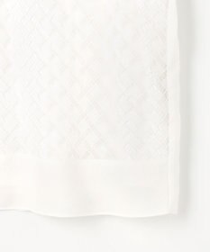 J.PRESS LADIES パウダリーツイルレースコンビ カットソー