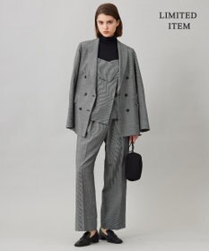 ICB L 【WEB限定・UVカット・洗える】ウール2WAYストレッチ キャミソールブラウス