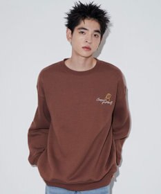 WEGO 【ユニセックス着用ITEM】ガールイラストグラフィックプルオーバー