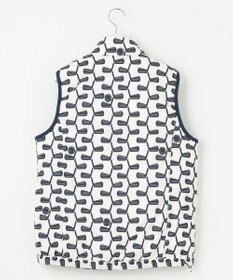 23区GOLF 【WOMEN】【撥水・ストレッチ】リバーシブル ダウンベスト