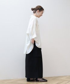 AMERICAN HOLIC 【WEB限定】接触冷感Wポケットシャツチュニック