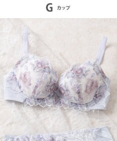 Wing 3/4カップブラ　【2700シリーズ】　しっかりめの着用感　奥行き感と透明感のあるデザイン　ウイング／ワコール　PB2700