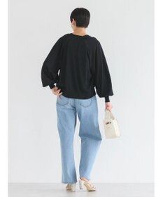 AMERICAN HOLIC 袖ボリュームショートニットカーディガン