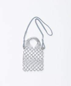 TRICOTE マクラメミニショルダーバッグ【巾着ポーチ付き】