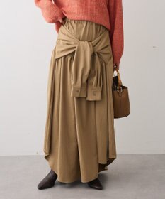 Green Parks ・ＥＬＥＮＣＡＲＥ　ＤＵＥ　袖付デザインスカート