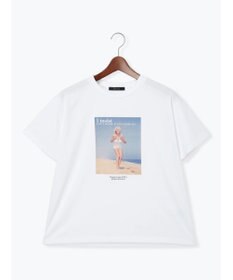Te chichi マリリンモンロービーチフォトTシャツ