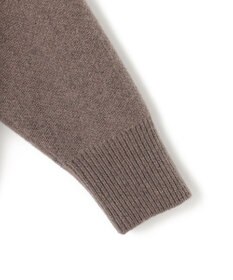 BEIGE， 【洗える】SEDONA / ウールカシミヤフーディーニット