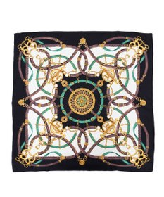 Marca 【Marcaオリジナル】ビット・ベルト 大判 シルクツイル スカーフ