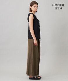 ICB L 【WEB限定・UVカット・洗える】ウール2WAYストレッチ キャミソールブラウス