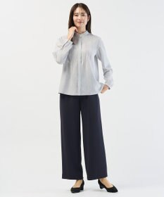 J.PRESS LADIES L 【セットアップ対応】セラテリーダブルクロス セミワイド パンツ