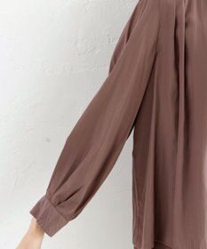 Tiaclasse 【新色追加・洗える】重ねヘムタックブラウス