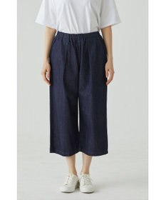 caqu FS linen cropped wide pants クロップド丈 リネンワイドイージーパンツ