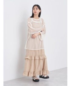 earth music&ecology ティアードキャミワンピース