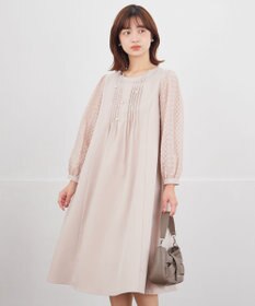 Tiaclasse レーススリーブワンピース