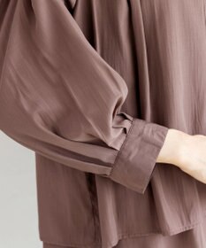 Tiaclasse 【新色追加・洗える】重ねヘムタックブラウス