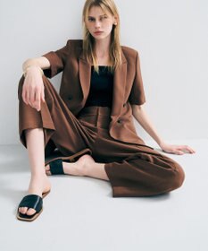 uncrave ウォッシャブルドライサップ ハーフスリーブジャケット