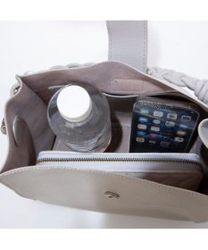 UNBILLION カシュカシュ cachecache / ベルトフラップメッシュハンドル2wayトート