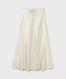 GRACE CONTINENTAL サテンストレッチイージースカート